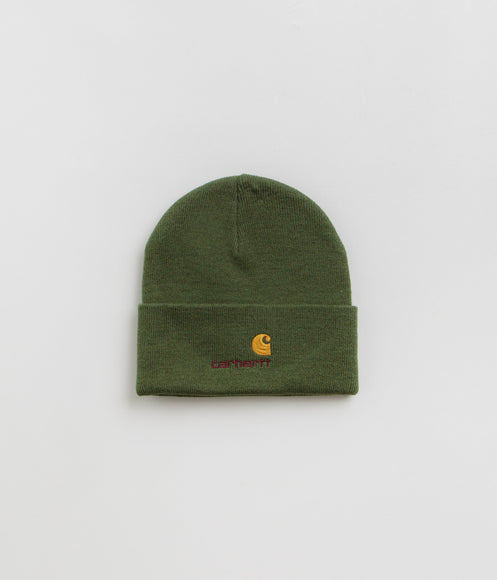 Carhartt American Script Beanie - Tarragon