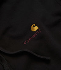 Carhartt American Script Hooded Jacket - Black thumbnail