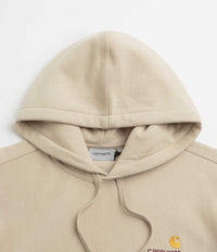 Carhartt American Script Hoodie - Fleur De Sel thumbnail