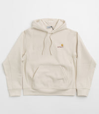 Carhartt American Script Hoodie - Moonbeam thumbnail