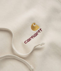 Carhartt American Script Hoodie - Moonbeam thumbnail