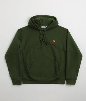 Carhartt American Script Hoodie - Tarragon