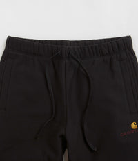 Carhartt American Script Sweatpants - Black thumbnail