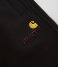 Carhartt American Script Sweatpants - Black thumbnail