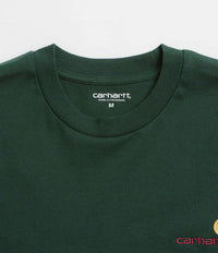 Carhartt American Script T-Shirt - Conifer thumbnail