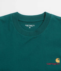 Carhartt American Script T-Shirt - Malachite thumbnail