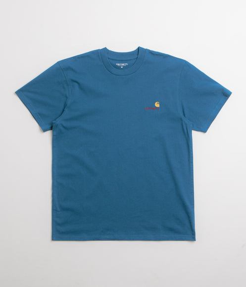 Carhartt American Script T-Shirt - Sodalite