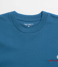 Carhartt American Script T-Shirt - Sodalite thumbnail