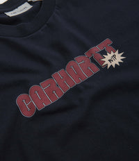 Carhartt Arrow Script T-Shirt - Dark Navy thumbnail
