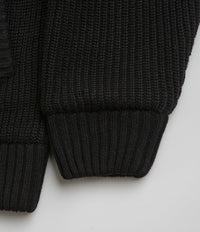 Carhartt Banley Sweater Jacket - Black thumbnail