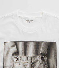 Carhartt Bib Overall T-Shirt - White thumbnail