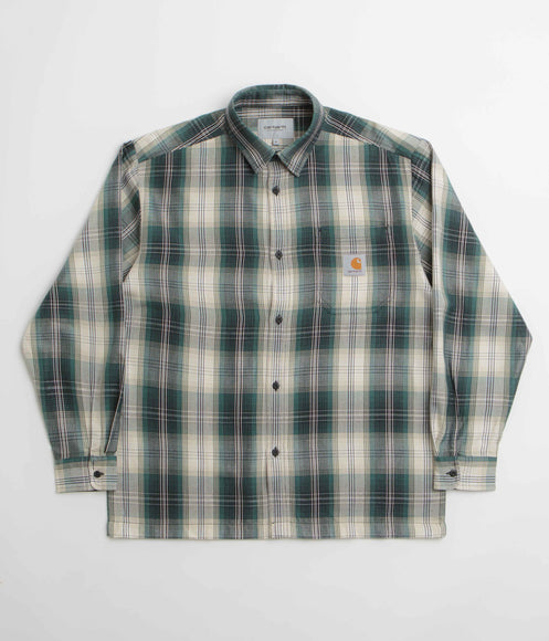 Carhartt Blanton Shirt - Blanton Check / Malachite