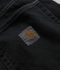 Carhartt Brandon Denim Pants - Black Stone Dyed thumbnail