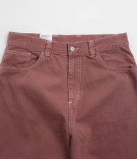 Carhartt Brandon Denim Pants - Dusky Pink thumbnail