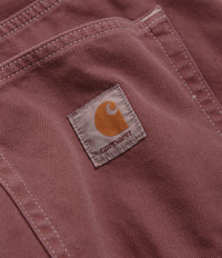 Carhartt Brandon Denim Pants - Dusky Pink thumbnail