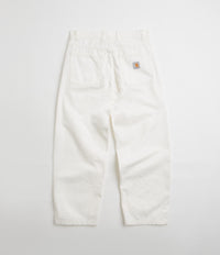 Carhartt Brandon Pants - White Rinsed thumbnail