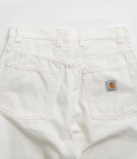 Carhartt Brandon Pants - White Rinsed thumbnail