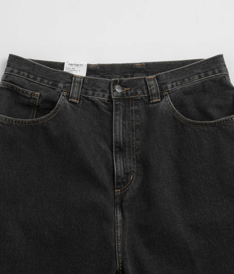 Carhartt Brandon Shorts - Black Stone Wash | Always in Colour