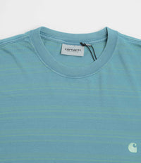Carhartt Brodine T-Shirt - Brodine Stripe / Saguaro thumbnail