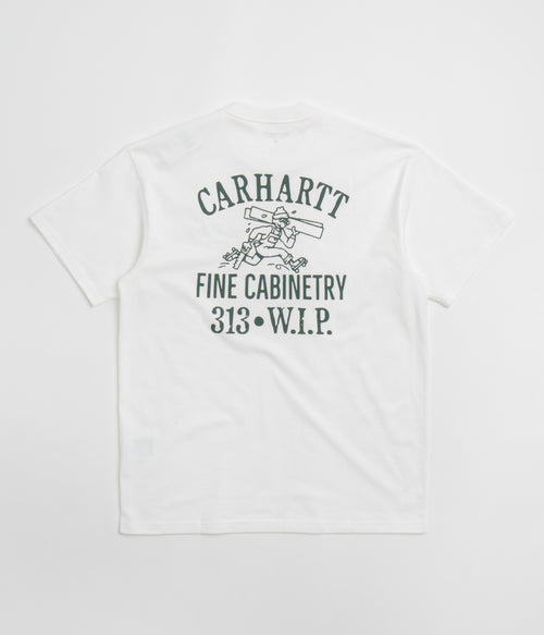 Carhartt Cabinetry T-Shirt - White / Black