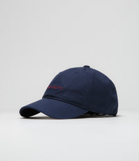 Carhartt Canvas Script Cap - Air Force Blue / Malbec thumbnail