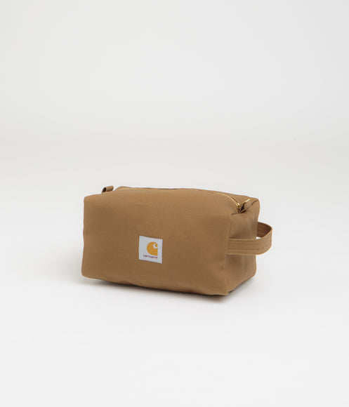 Carhartt Canvas Washbag - Hamilton Brown