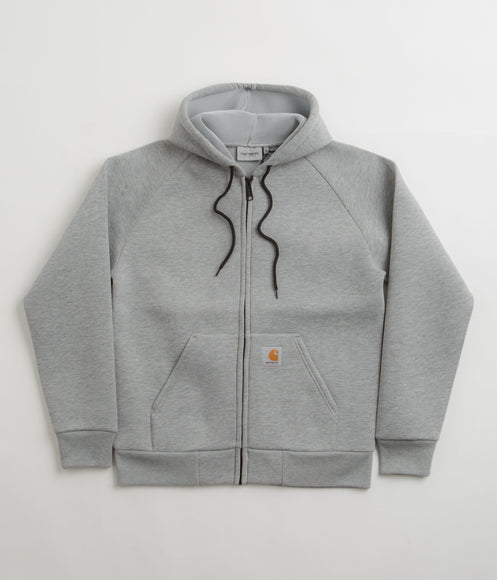 Carhartt Car-Lux Hooded Jacket - Grey Heather / Grey