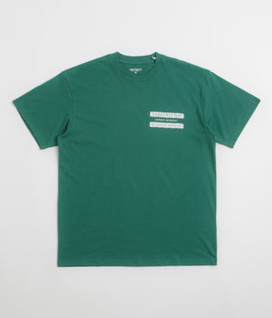 Carhartt Catalogue T-Shirt - Rainforest / White
