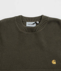 Carhartt Chane Crewneck Sweatshirt - Cypress / Gold thumbnail