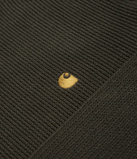 Carhartt Chane Crewneck Sweatshirt - Cypress / Gold thumbnail