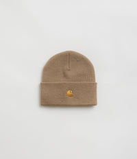 Carhartt Chase Beanie - Peanut / Gold thumbnail