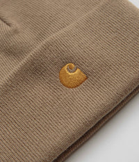 Carhartt Chase Beanie - Peanut / Gold thumbnail