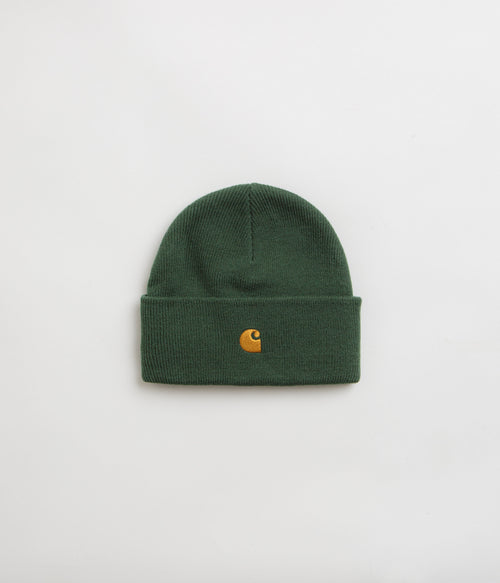 Carhartt Chase Beanie - Sycamore Tree / Gold