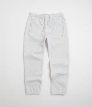 Carhartt Chase Sweatpants - Ash Heather / Gold
