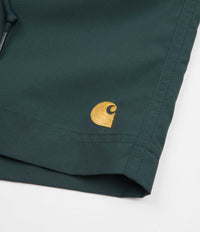 Carhartt Chase Swim Trunks - Botanic / Gold thumbnail