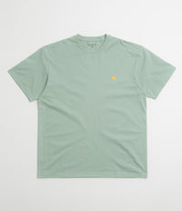 Carhartt Chase T-Shirt - Frosted Green / Gold thumbnail