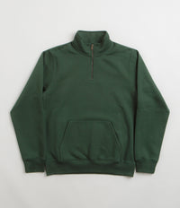 Carhartt Chase Zip Neck Sweatshirt - Sycamore Tree / Gold thumbnail