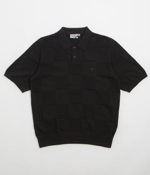 Carhartt Checker Polo Shirt - Black