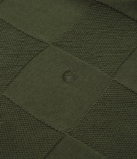 Carhartt Checker Polo Shirt - Dollar Green thumbnail