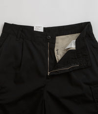 Carhartt Cole Cargo Shorts - Rinsed Black thumbnail