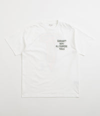 Carhartt Cross Screw T-Shirt - White thumbnail