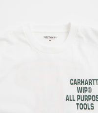 Carhartt Cross Screw T-Shirt - White thumbnail