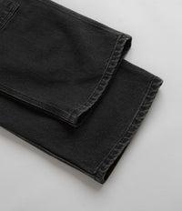 Carhartt Denim Double Knee Pants - Black Stone Washed thumbnail