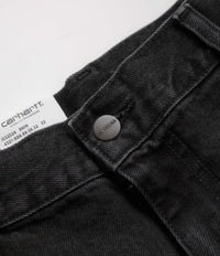 Carhartt Denim Single Knee Pants - Black Stone Washed thumbnail