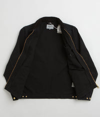 Carhartt Detroit Jacket - Black / Black Stone Canvas thumbnail