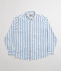 Carhartt Dillion Shirt - Dillion Stripe / Bleach / White thumbnail