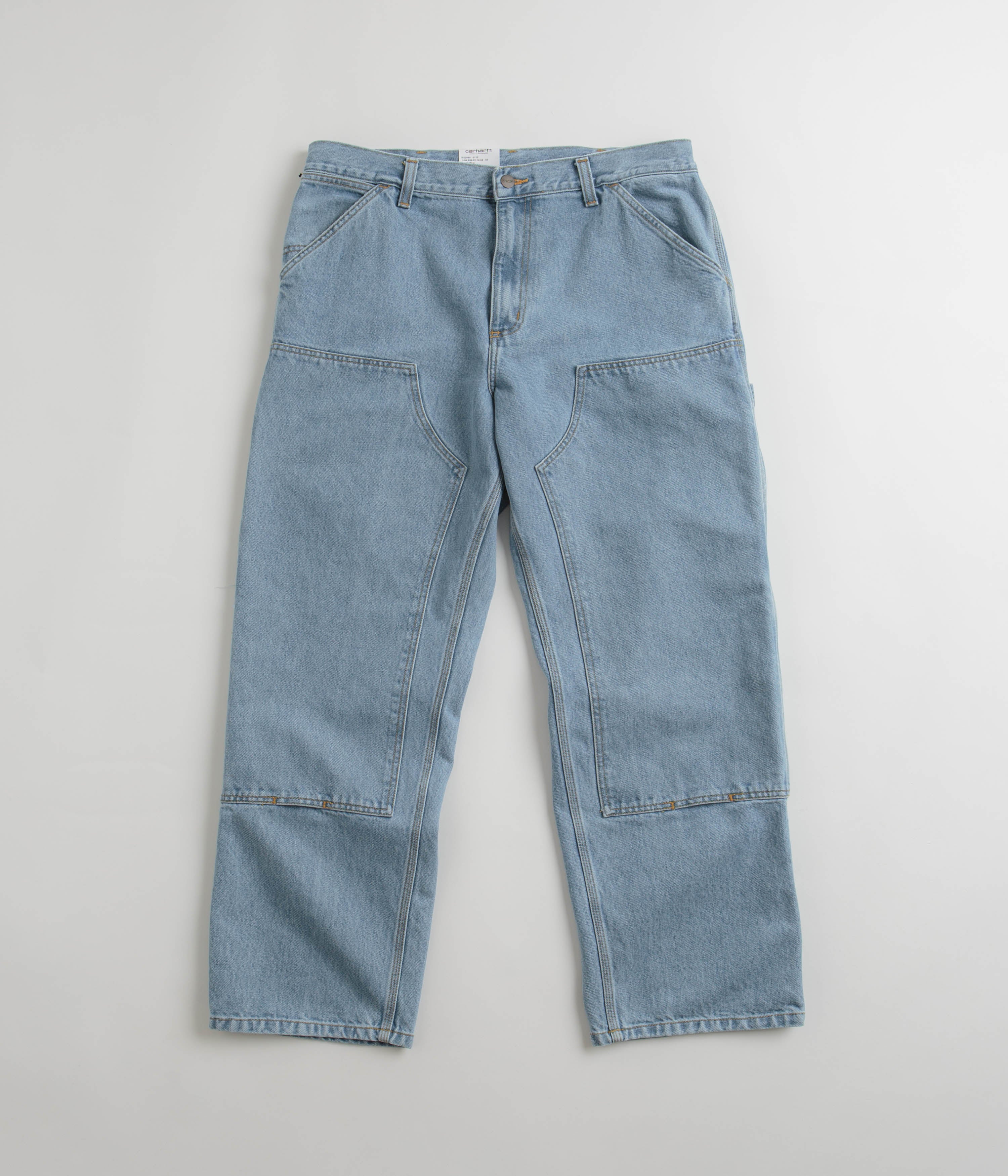 Carhartt Double Knee Denim Pants - Blue | Always in Colour