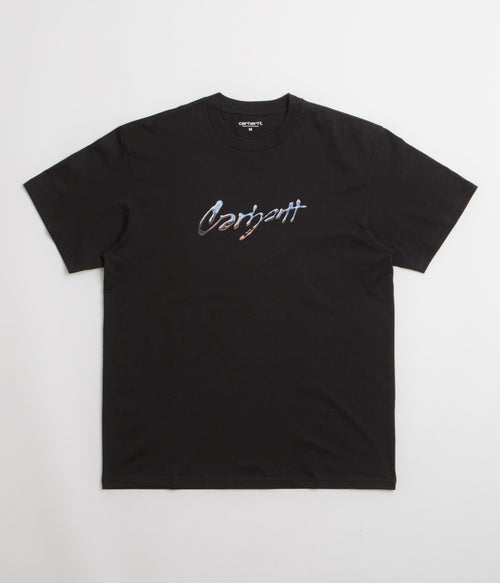 Carhartt Drip Script T-Shirt - Black