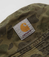 Carhartt Duck Bucket Hat - Camo Duck / Green / Office Green thumbnail