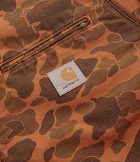 Carhartt Duck Detroit Jacket - Camo Duck / Green / Turmeric thumbnail